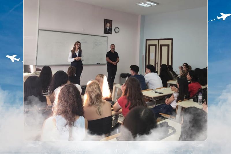 MEZUNUMUZ İREM ÖYKÜ KARTAL, GELECEĞİN HAVACILARIYLA BULUŞTU