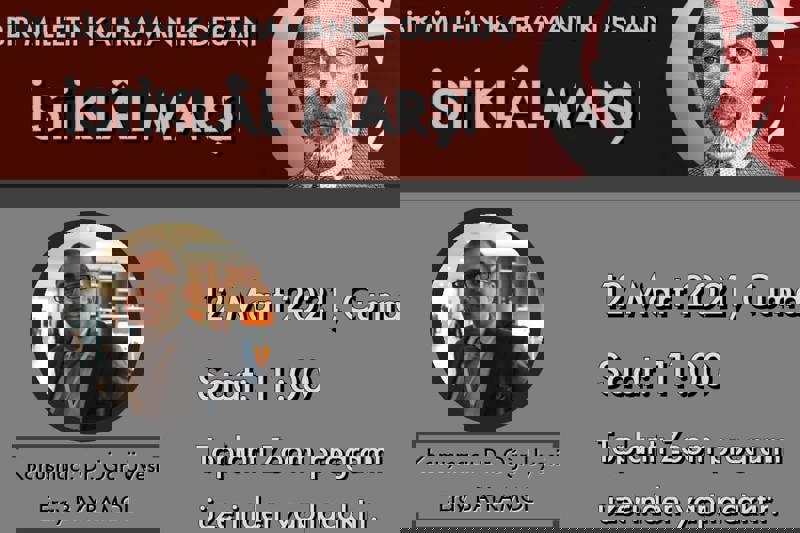 Fakültemizde İstiklal Marşı’nın Kabulü ve Mehmet Akif Ersoy’u Anma Etkinliği Düzenlendi