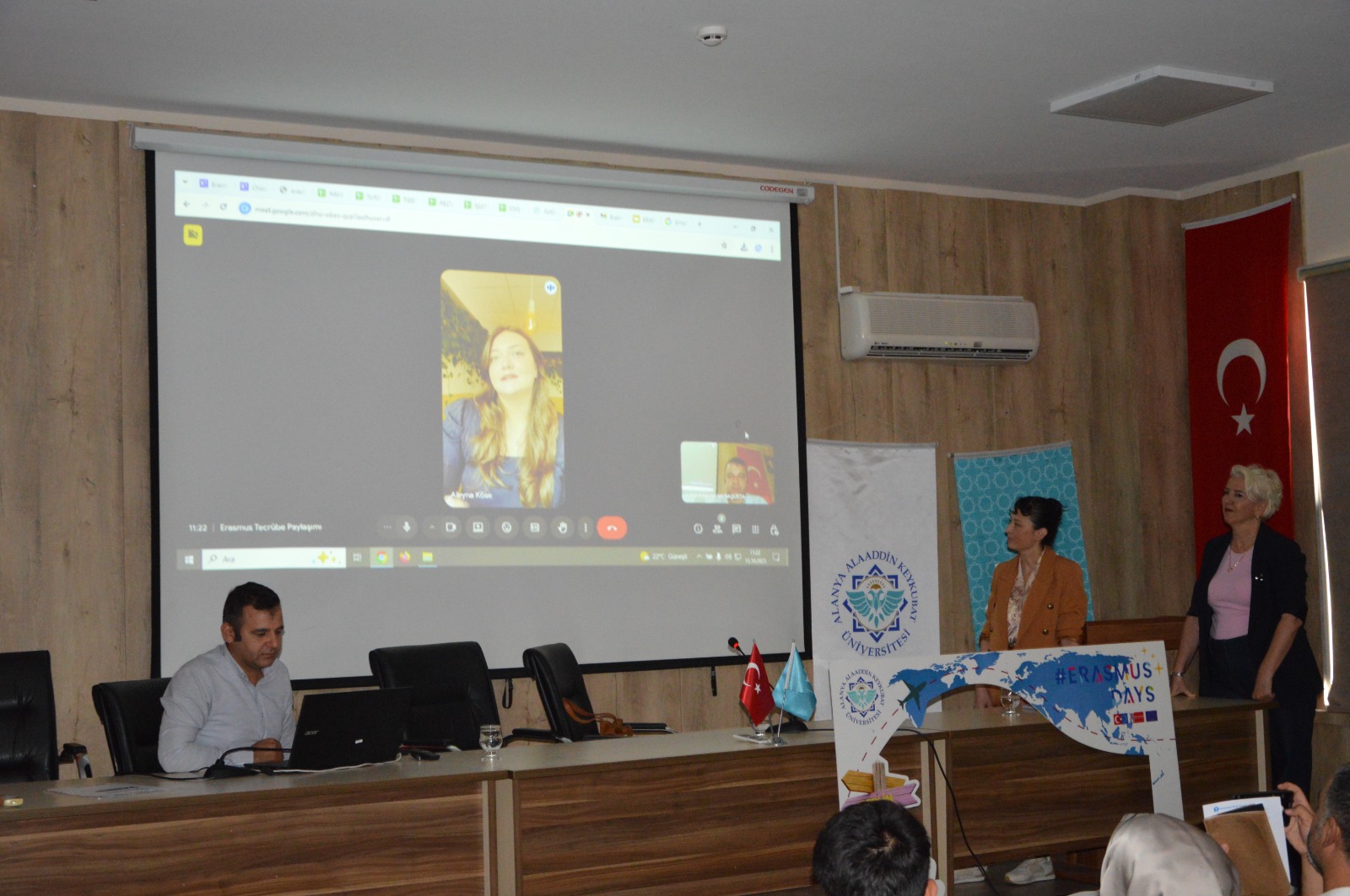 ERASMUS DAYS ETKİNLİĞİ GERÇEKLEŞTİRİLDİ